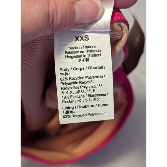 J Crew High Rise Full Coverage Bikini Bottom XXS Fuchsia Pink Swim Beach NWT - Picture 6 of 9